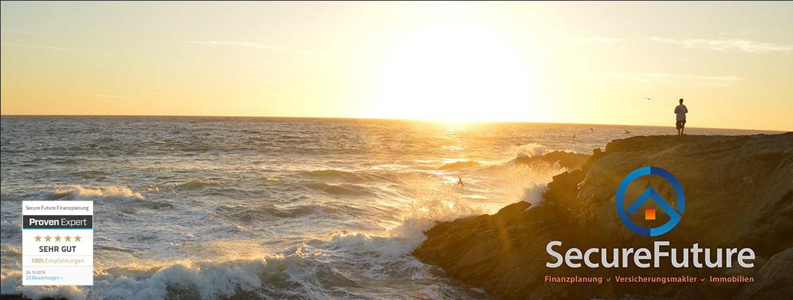 SecureFuture – Sonnenuntergang über dem Meer